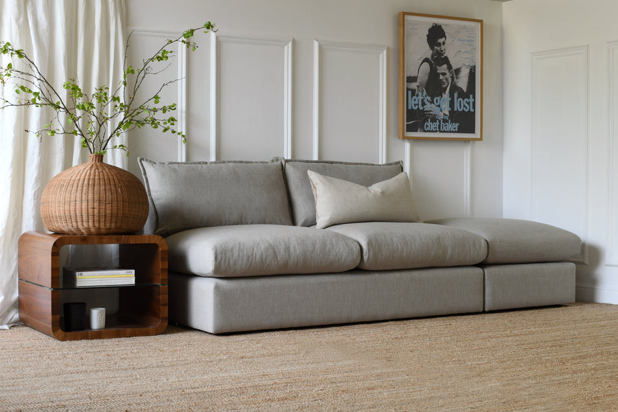 Moda | 3 Seater Unit | Durham Harbour Grey