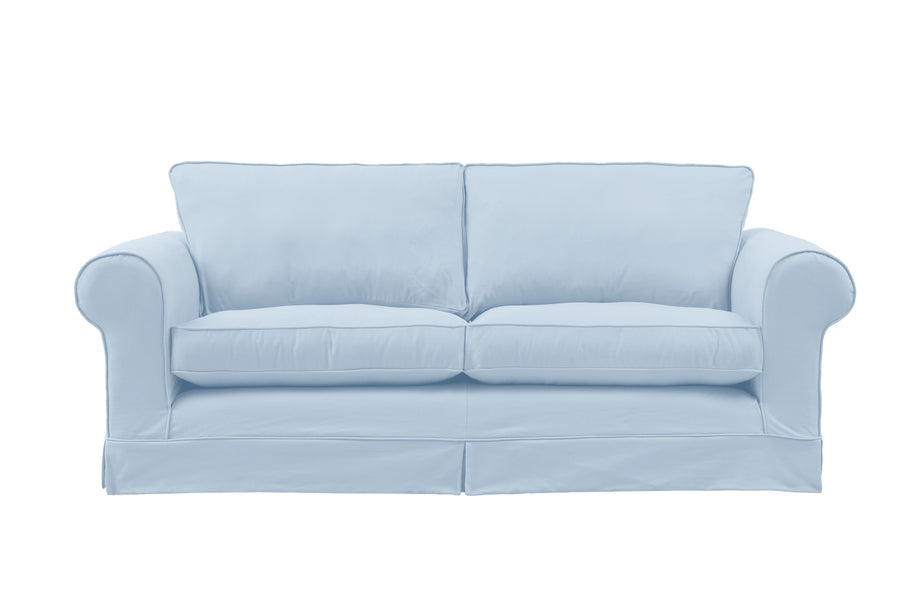 Albany | 3 Seater Sofa | Miami Sky Blue