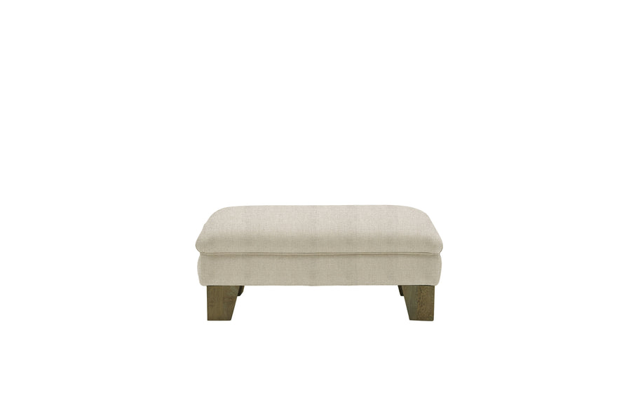 Chiswick | Bench Footstool | Gloria Aquaclean Cream