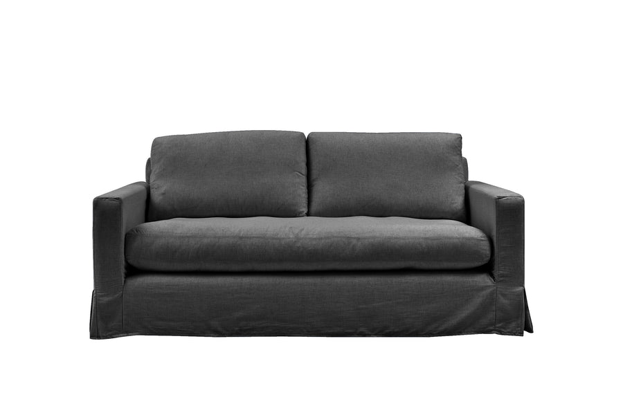 Kate | 3 Seater Extra Loose Cover | Capri Dark Grey