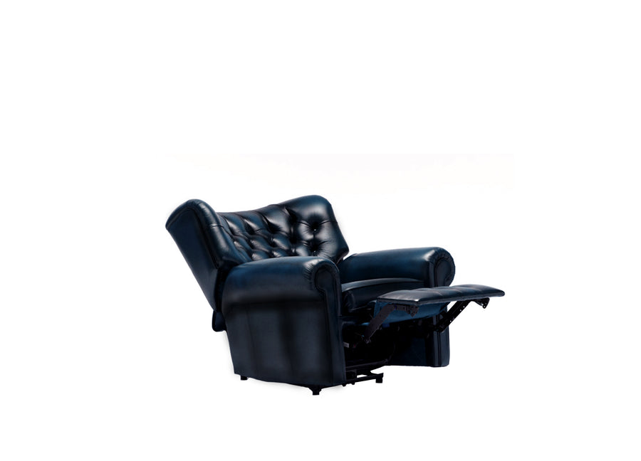 Monk | Electric Recliner | Antique Blue