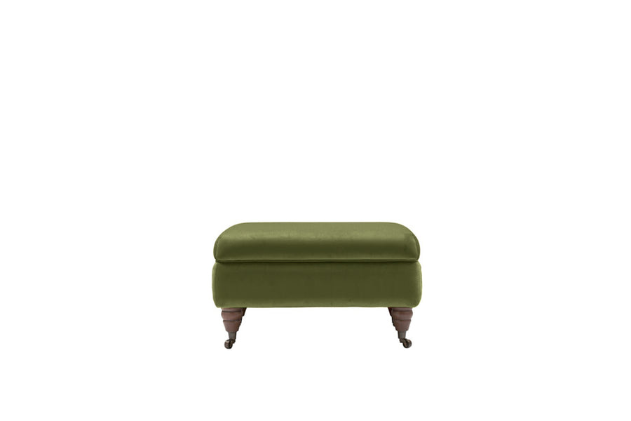 Florence | Storage Stool | Opulence Olive Green