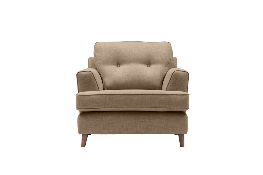 Poppy | Armchair | Linoso Biscuit