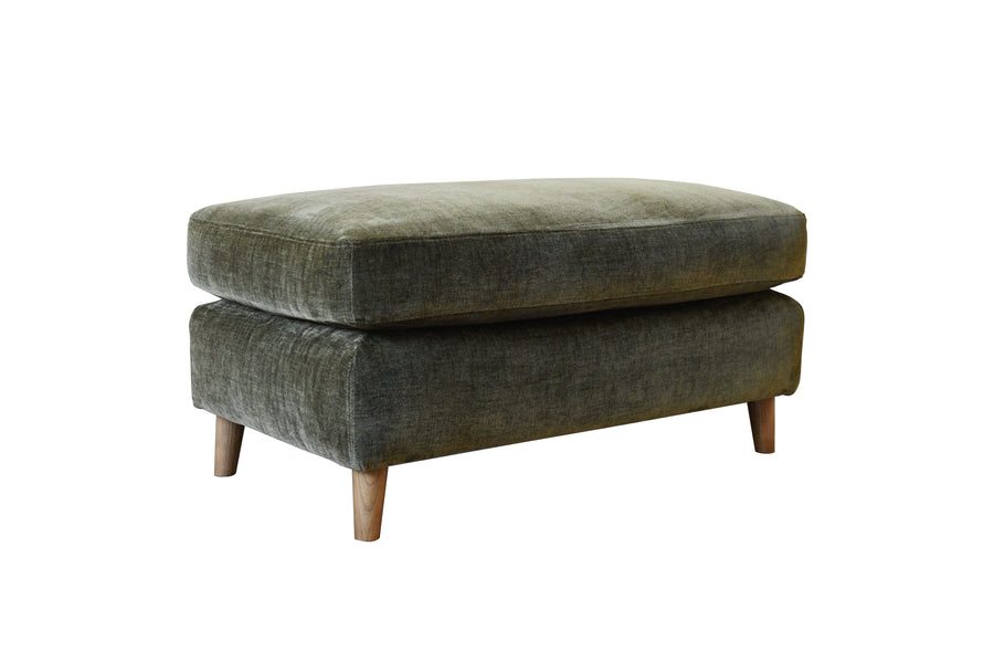 Percy | Bench Footstool | Brunswick Olive