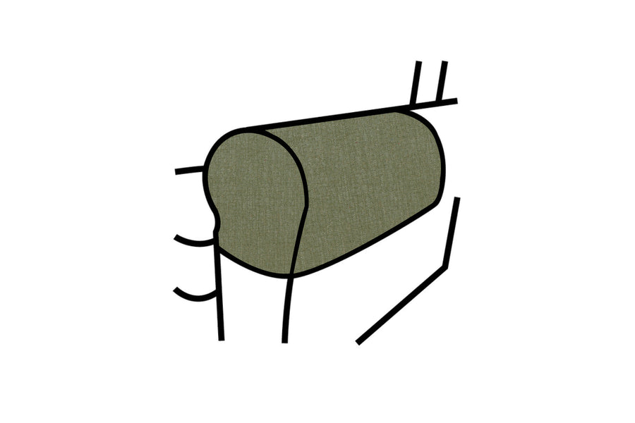 Agatha | Armcaps (pair) | Willow Sage