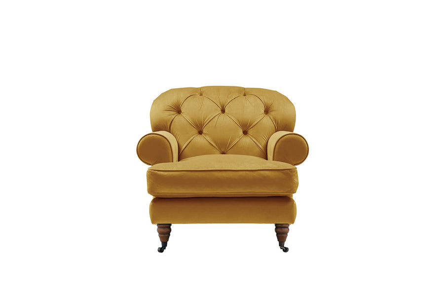 Mia | Armchair | Opulence Saffron