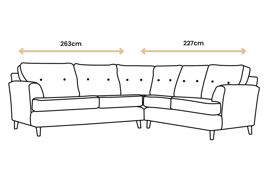 Poppy | Modular Option 2 | Linoso Biscuit
