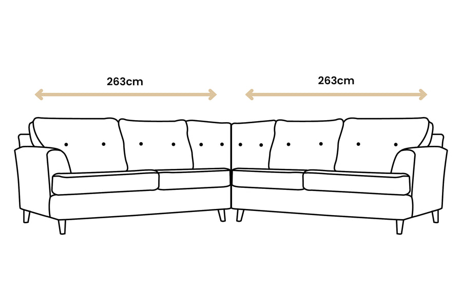Poppy | Modular Option 1 | Linoso Biscuit