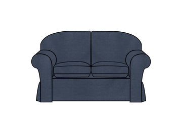 Madrid | 2 Seater Extra Loose Cover | Kingston Dark Blue