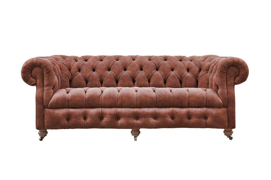 Lincoln | 3 Seater Sofa | Vintage Chestnut