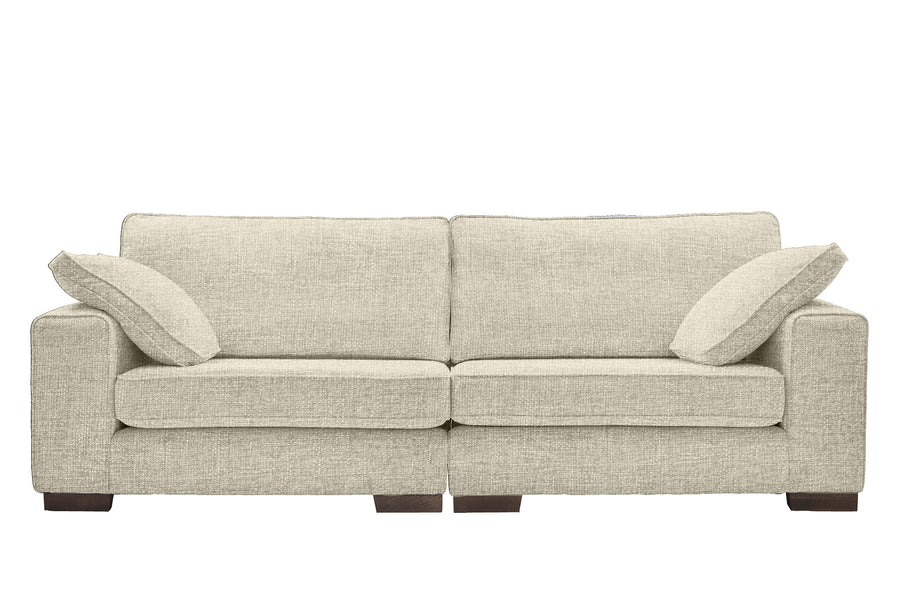 Denver | 4 Seater Sofa | Hopsack Cream
