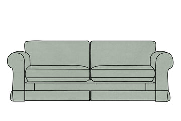 Albany | 4 Seater Extra Loose Cover | Kingston Duck Egg