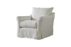 Alice | Armchair Extra Loose Cover | Marque Ivory