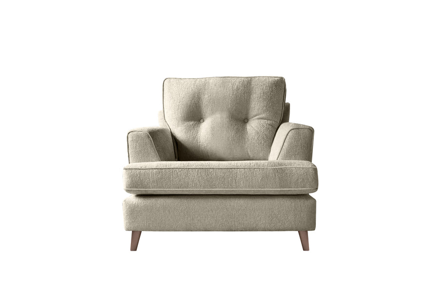 Poppy | Armchair | Hopsack Stone