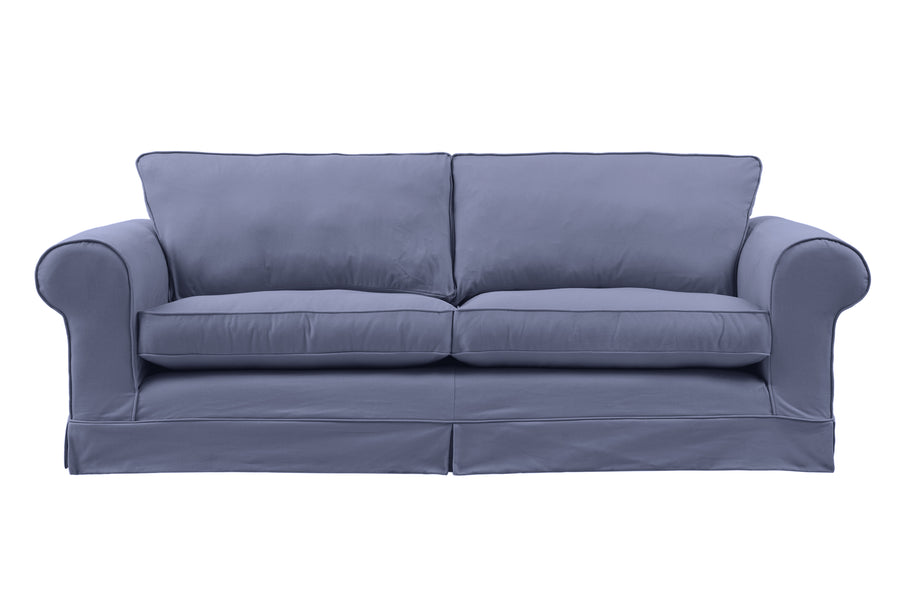 Albany | 4 Seater Sofa | Miami Sea Blue