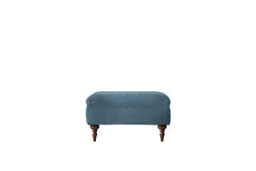 Agatha | Storage Stool | Alhambra Coastal Blue