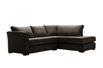 Amelia | Chaise Sofa Option 1 | Linoso Charcoal