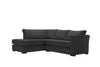 Amelia | Chaise Sofa Option 2 | Orly Dark Grey