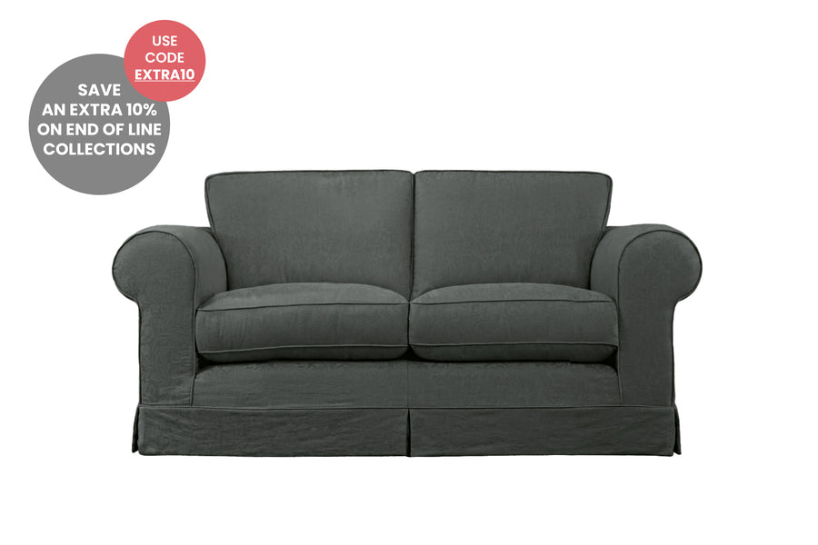 Albany | 2 Seater Sofa | Kingston Charcoal