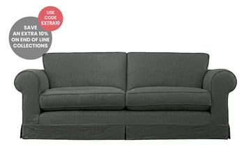 Albany | 3 Seater Sofa | Kingston Charcoal
