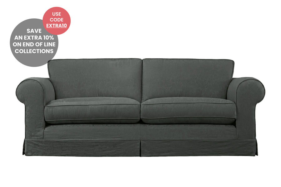 Albany | 3 Seater Sofa | Kingston Charcoal
