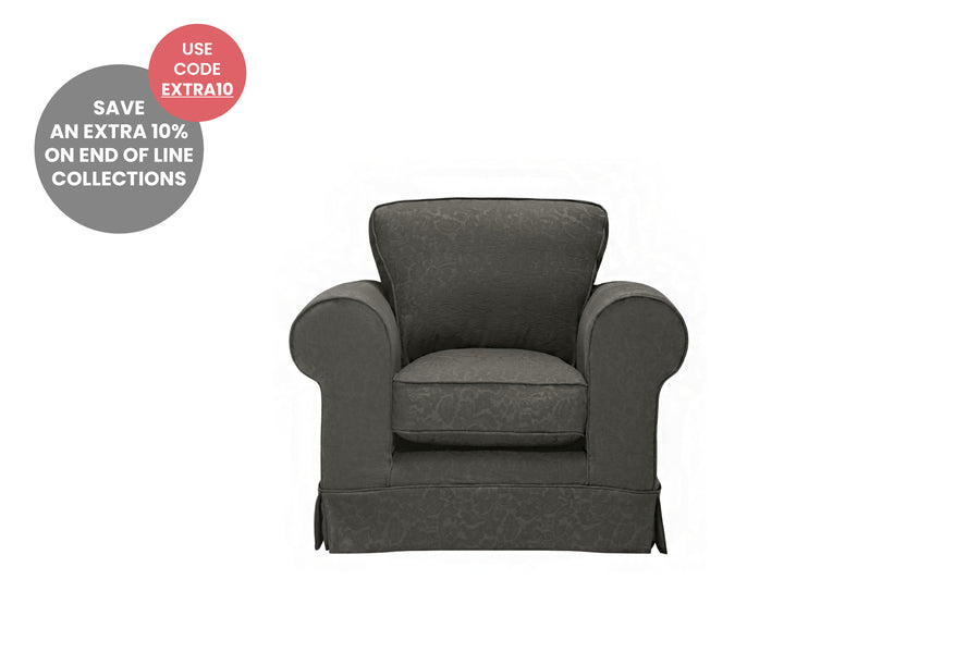Albany | Club Chair | Kingston Charcoal