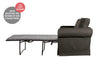 Albany | Sofa Bed Extra Loose Cover | Kingston Charcoal