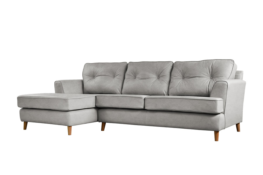 Poppy | Chaise Sofa Option 2 | Milton Fog