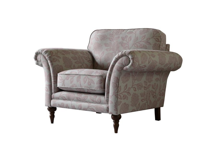 Clifton | Armchair | Henley Dusky Pink