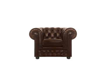 Chesterfield | Club Chair | Antique Brown