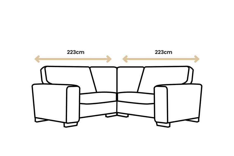 Denver | Modular Option 4 | Atlanta Dark Grey