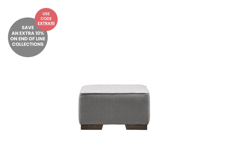 Palma | Footstool | Carnaby Pewter