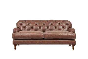 Earl | 3 Seater Sofa | Vintage Chestnut