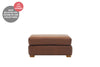 Scala | Leather Footstool | Softgrain Tan