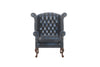 Chesterfield | Georgian Highback Chair | Antique Blue