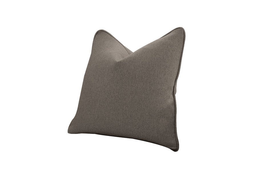 Jasper | Scatter Cushion | Heather Herringbone Mole