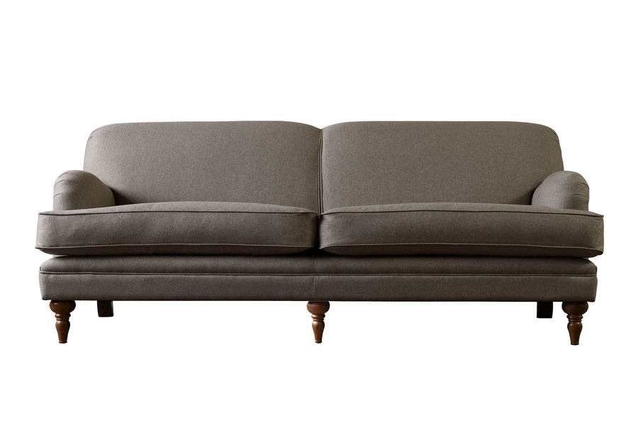 Jasper | 4 Seater Sofa | Heather Herringbone Mole