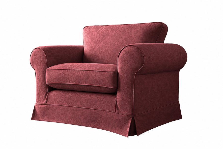 Albany | Love Seat | Kingston Burgundy