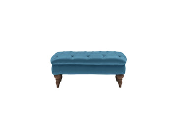 Mia | Bench Footstool | Opulence Peacock