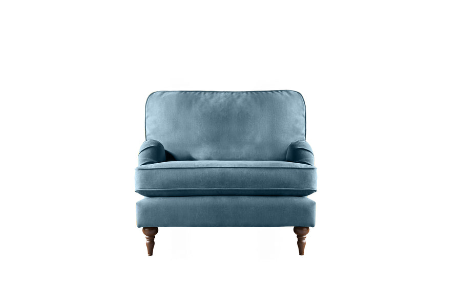 Florence | Love Seat | Alhambra Coastal Blue