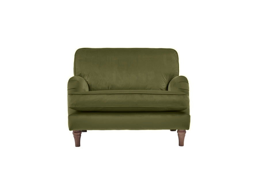 Florence | Love Seat | Opulence Olive Green