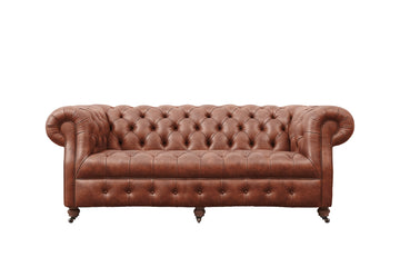 Lincoln | 3 Seater Sofa | Vintage Chestnut