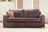 Mezzo | 3 Seater Sofa | Saddle Chocolate