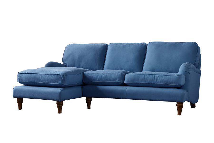 Florence | Chaise Sofa Option 2 | Flanders Blue