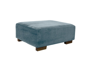 Hugo | Footstool | Brunswick Teal