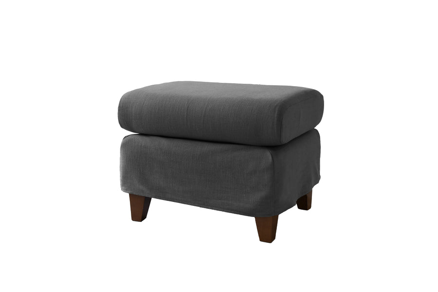 Padstow | Footstool | Capri Dark Grey
