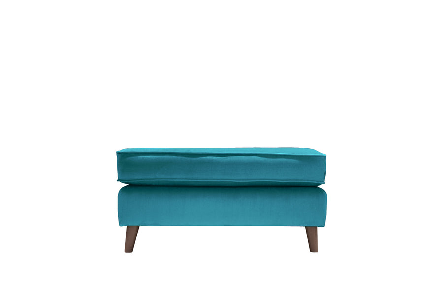 Poppy | Bench Footstool | Opulence Teal