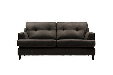Poppy | 3 Seater Sofa | Linoso Charcoal