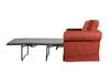Albany | Sofa Bed Extra Loose Cover | Kingston Dark Terracotta