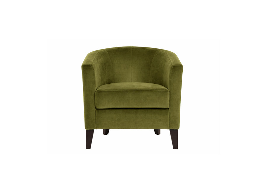 Elgar | Tub Chair | Opulence Olive Green